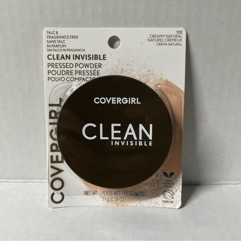 🦋$5🦋 Covergirl Creamy Natural 120 Clean Invisible pressed powder